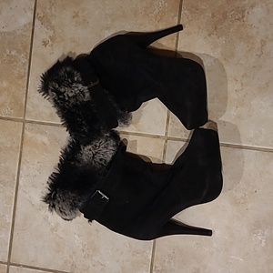 Fur boots